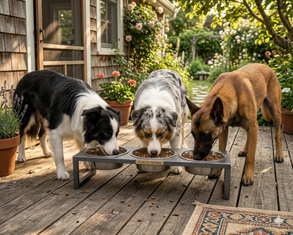 Premium Stainless Steel Dog Bowl 900ml | Non-Slip Base | Rust-Free Food Grade Pet Bowl for Dogs & Cats | Durable & Easy to Clean
