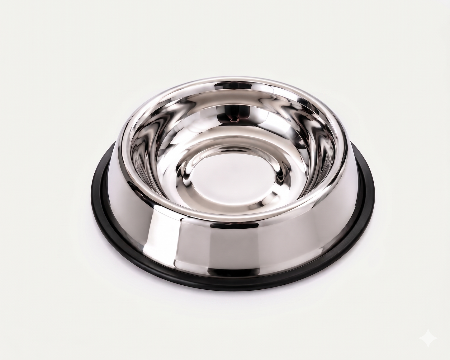Premium Stainless Steel Dog Bowl 900ml | Non-Slip Base | Rust-Free Food Grade Pet Bowl for Dogs & Cats | Durable & Easy to Clean